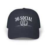 Classic Dad Cap - Embroidered - 36 Social