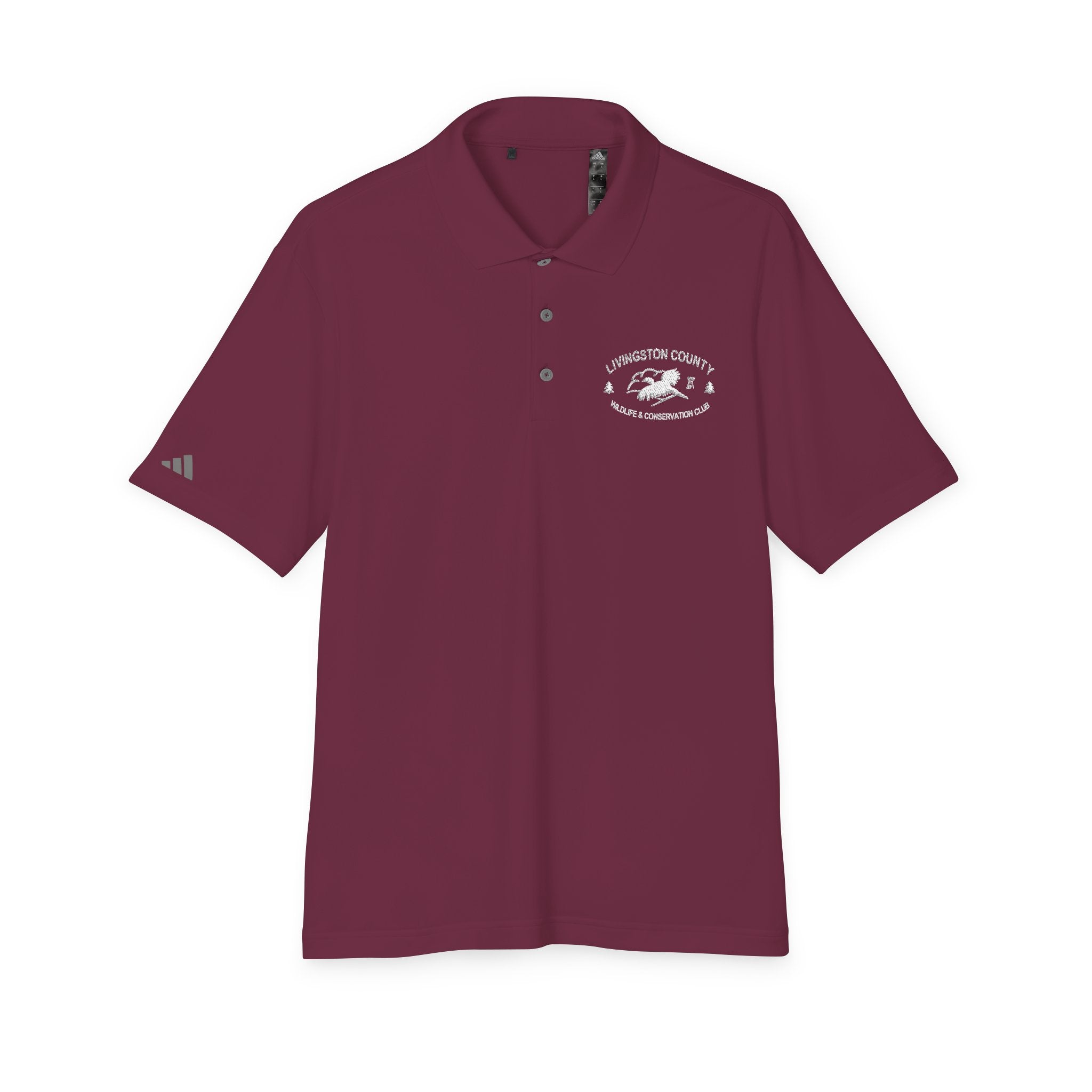 LCWCC Original Logo - Adidas Unisex Performance Polo (Embroidery)