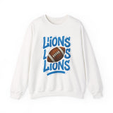 Detroit Football Crewneck Sweatshirt - Unisex