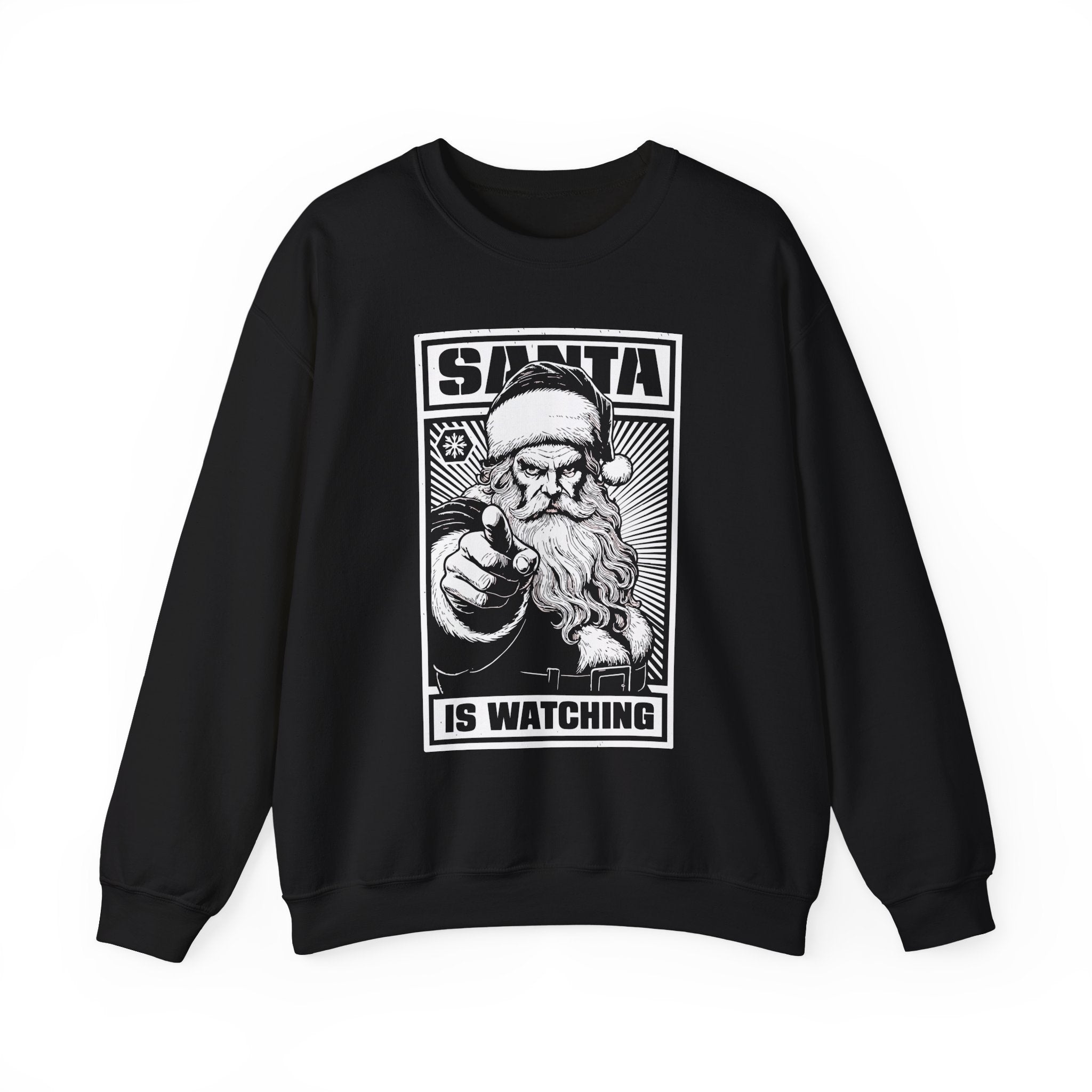 Santa is Watching Crewneck Sweatshirt - Unisex