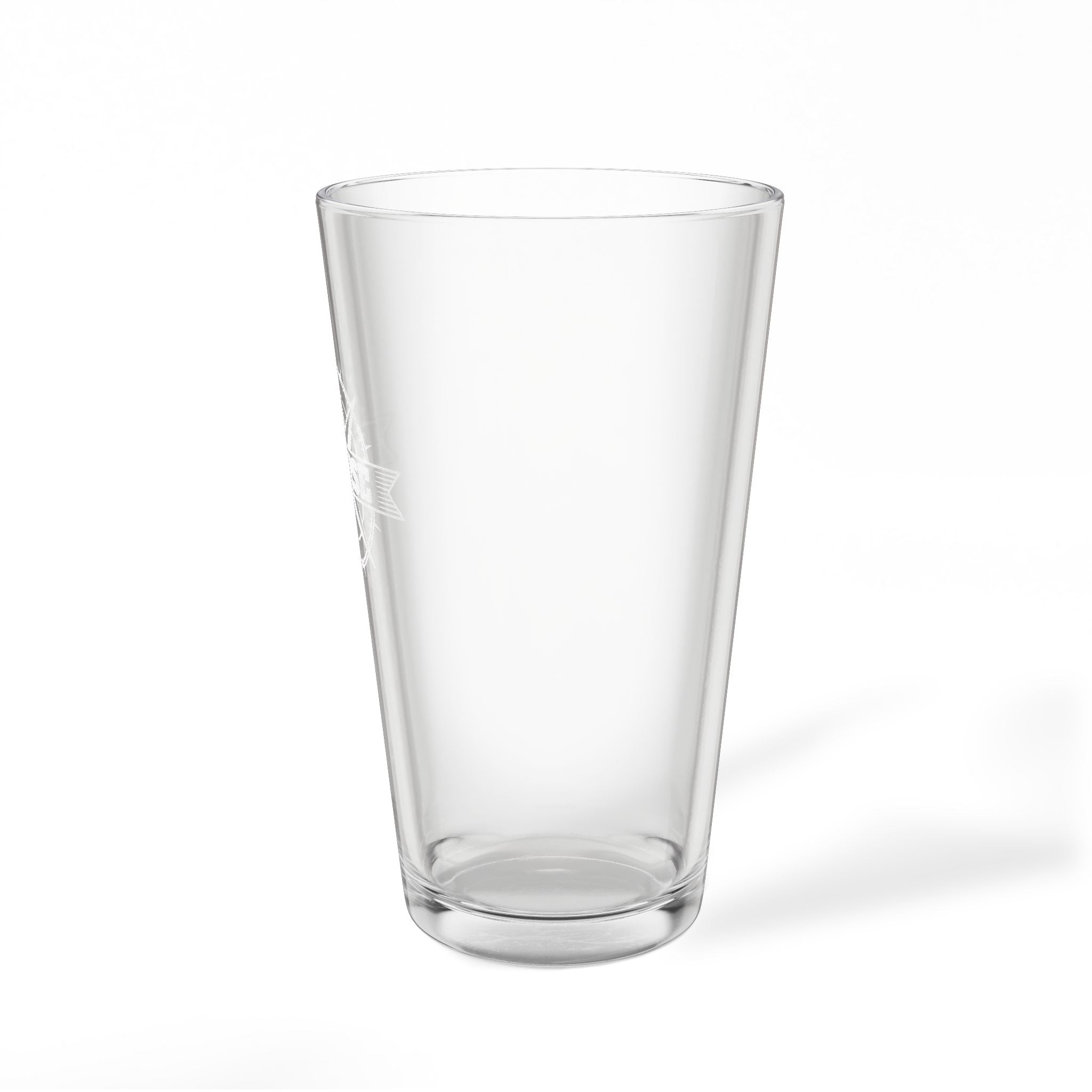 Compass Rose Name Personalized Engraved 16oz Pint Mixing Glass