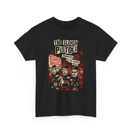 The Sleigh Pistols Anarchy in the North Pole Firefly Basic T-Shirt - Unisex