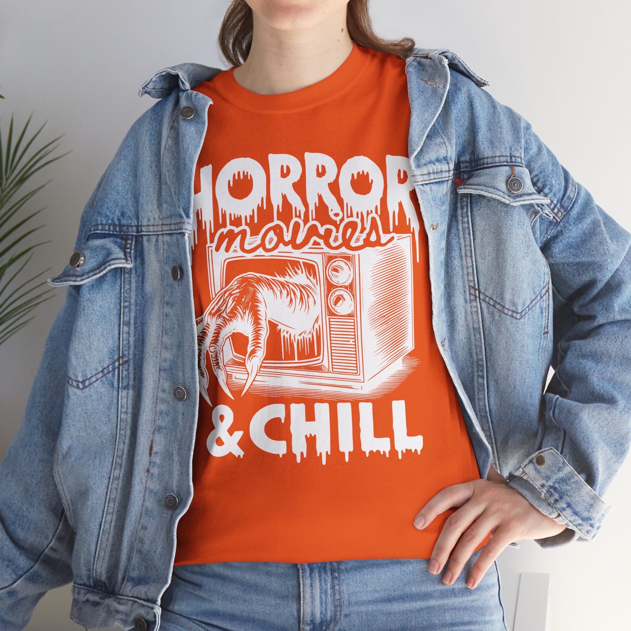Horror Movies and Chill Basic T-Shirt - Unisex