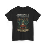 Journey to the North Dont Stop Believin in Santa Firefly Basic T-Shirt - Unisex