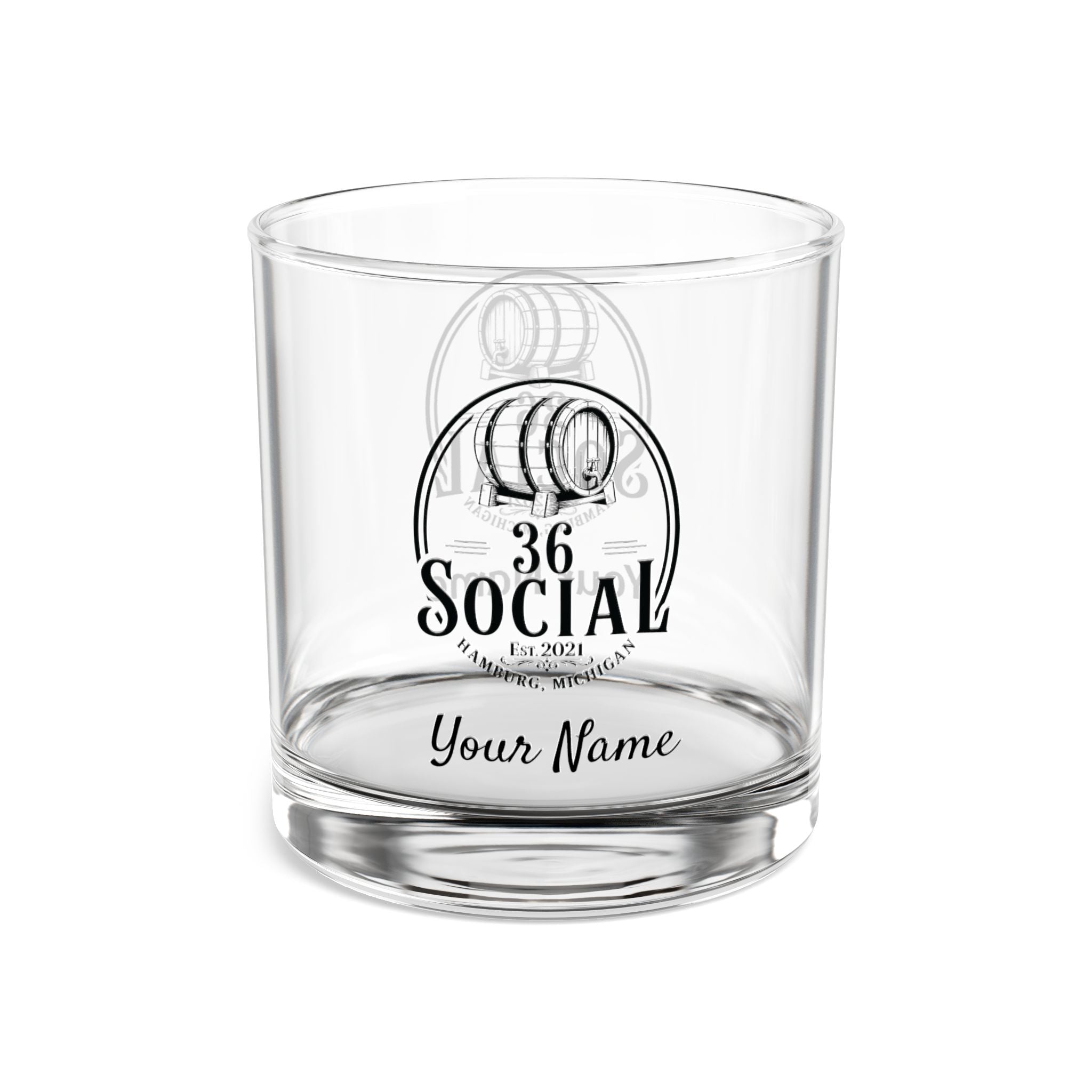 Rocks Glass - 10oz - 36 Social