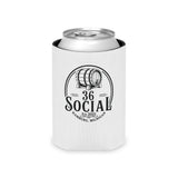 36 Social Logo 2 SL Can Cooler - Regular - White (Amaranth)