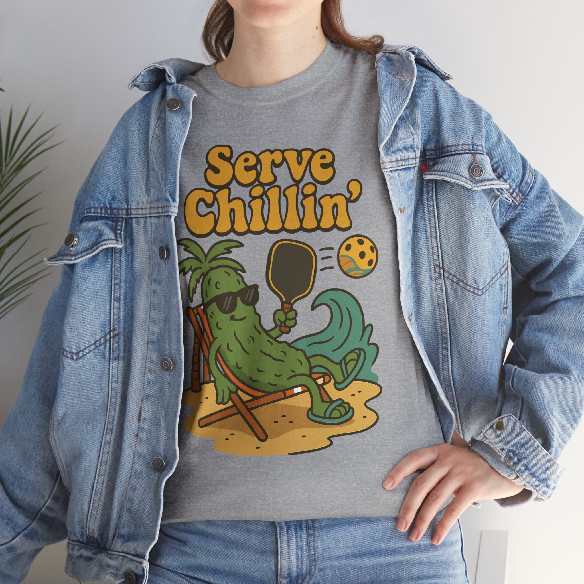 Serve Chillin' Basic T-Shirt - Unisex
