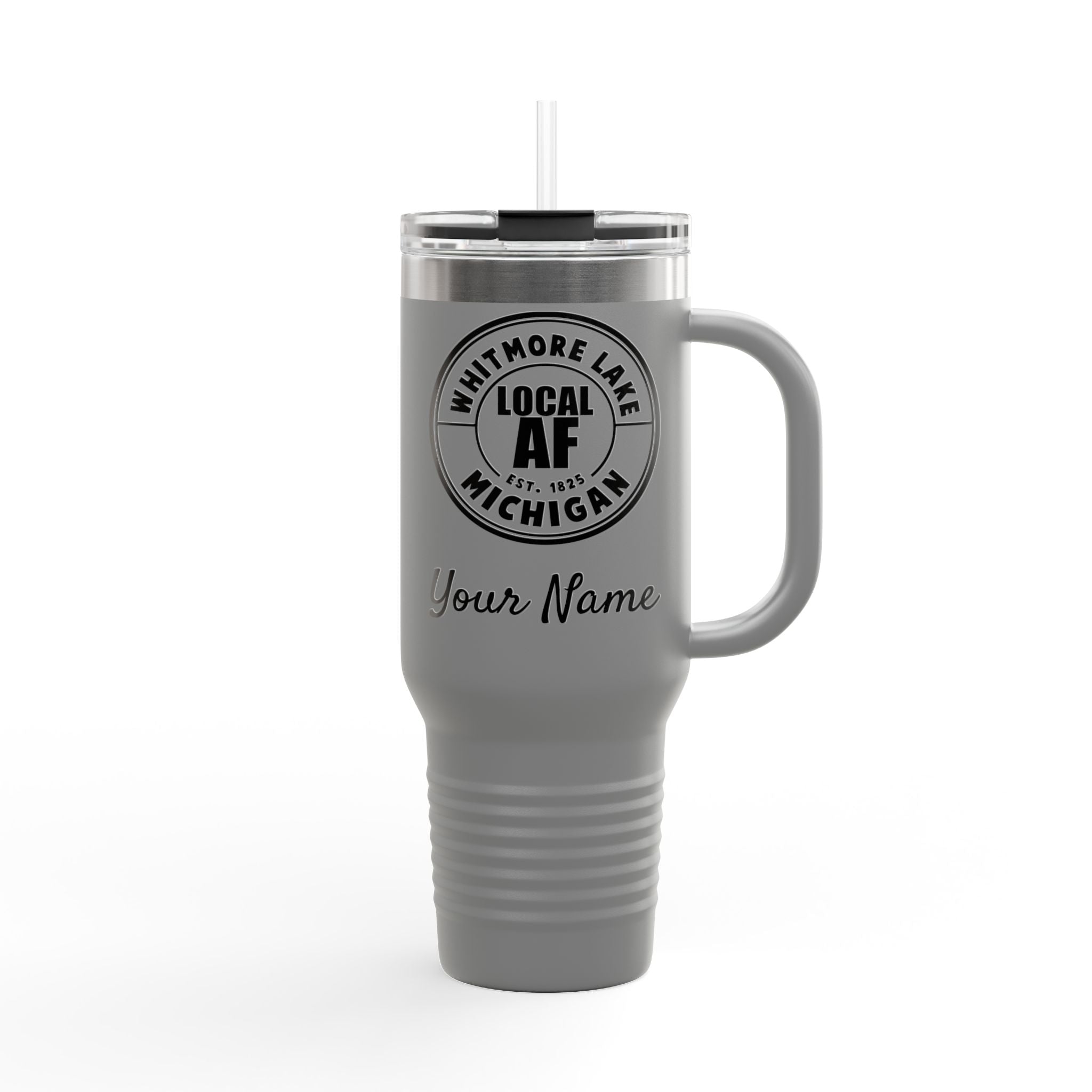 Whitmore Lake Local AF Travel Mug - 40oz