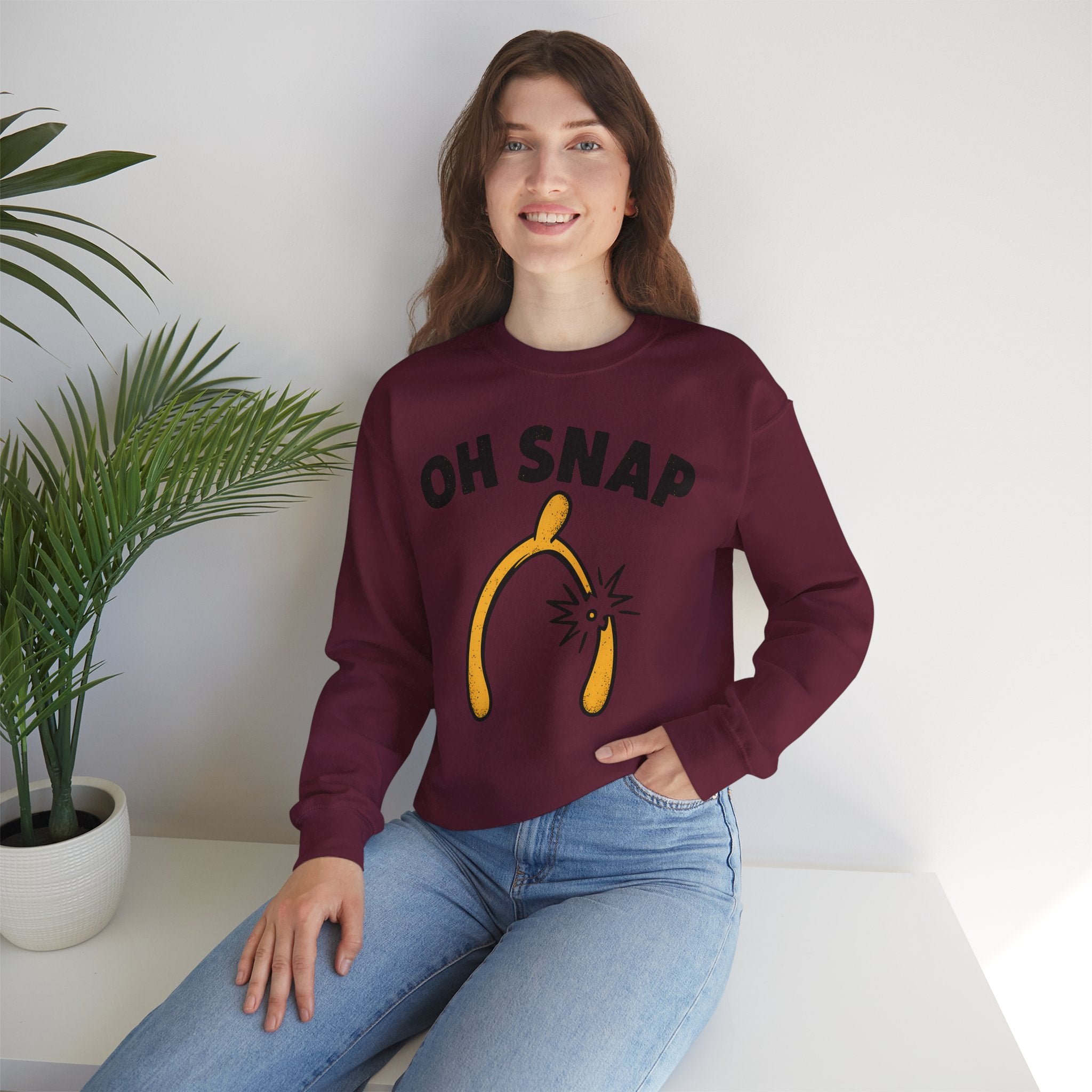 Oh Snap Crewneck Sweatshirt - Unisex