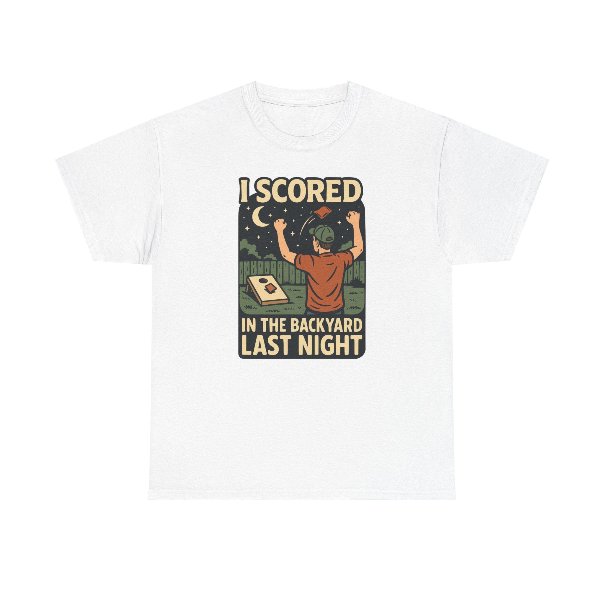 I Scored in the Backyard Last Night Basic T-Shirt - Unisex