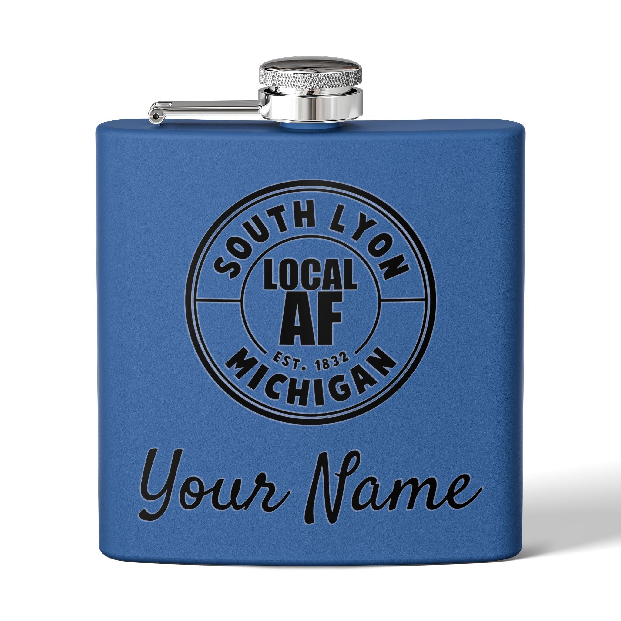 South Lyon Local AF Flask - 6oz