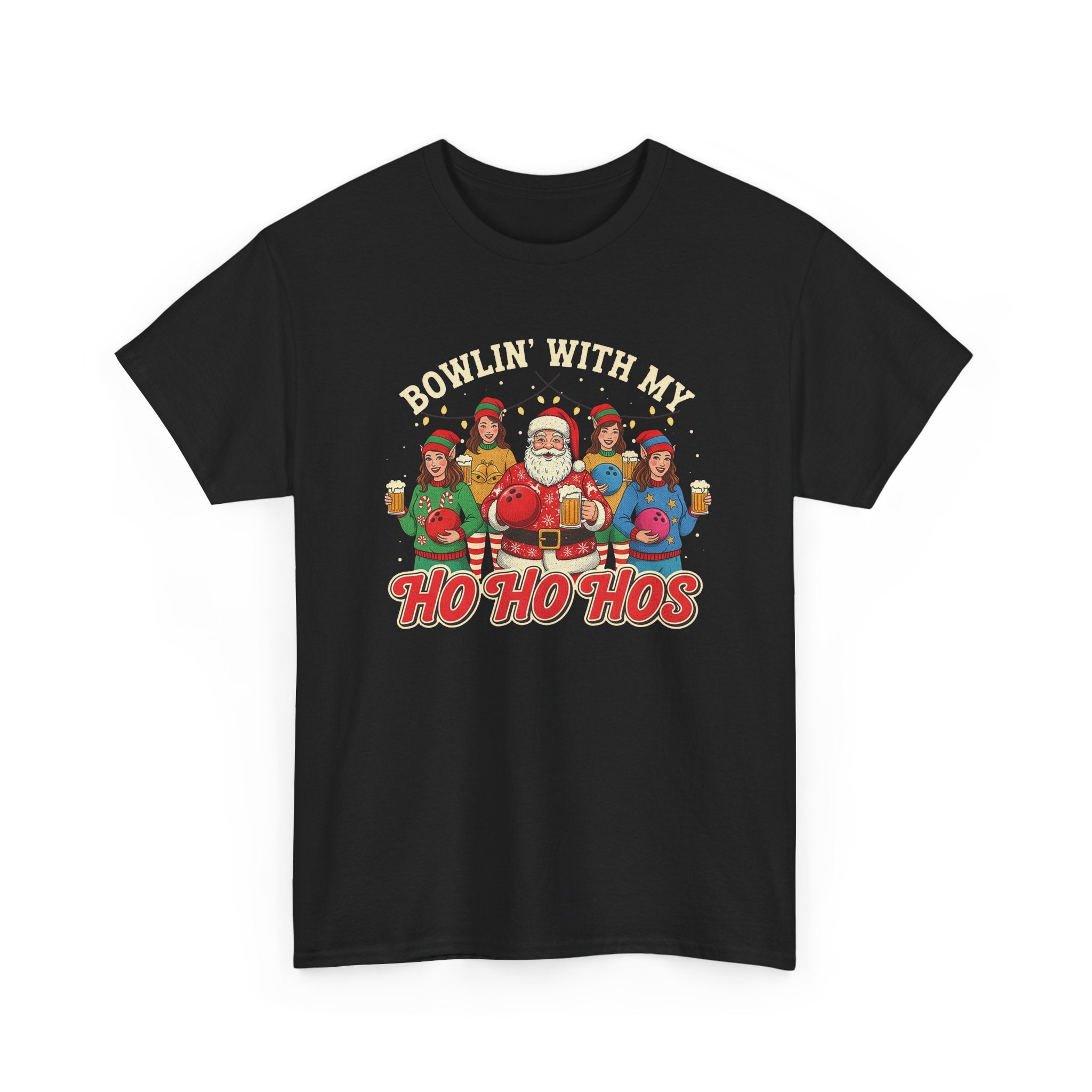 Bowlin With My Ho Ho Hos Basic T-Shirt - Unisex