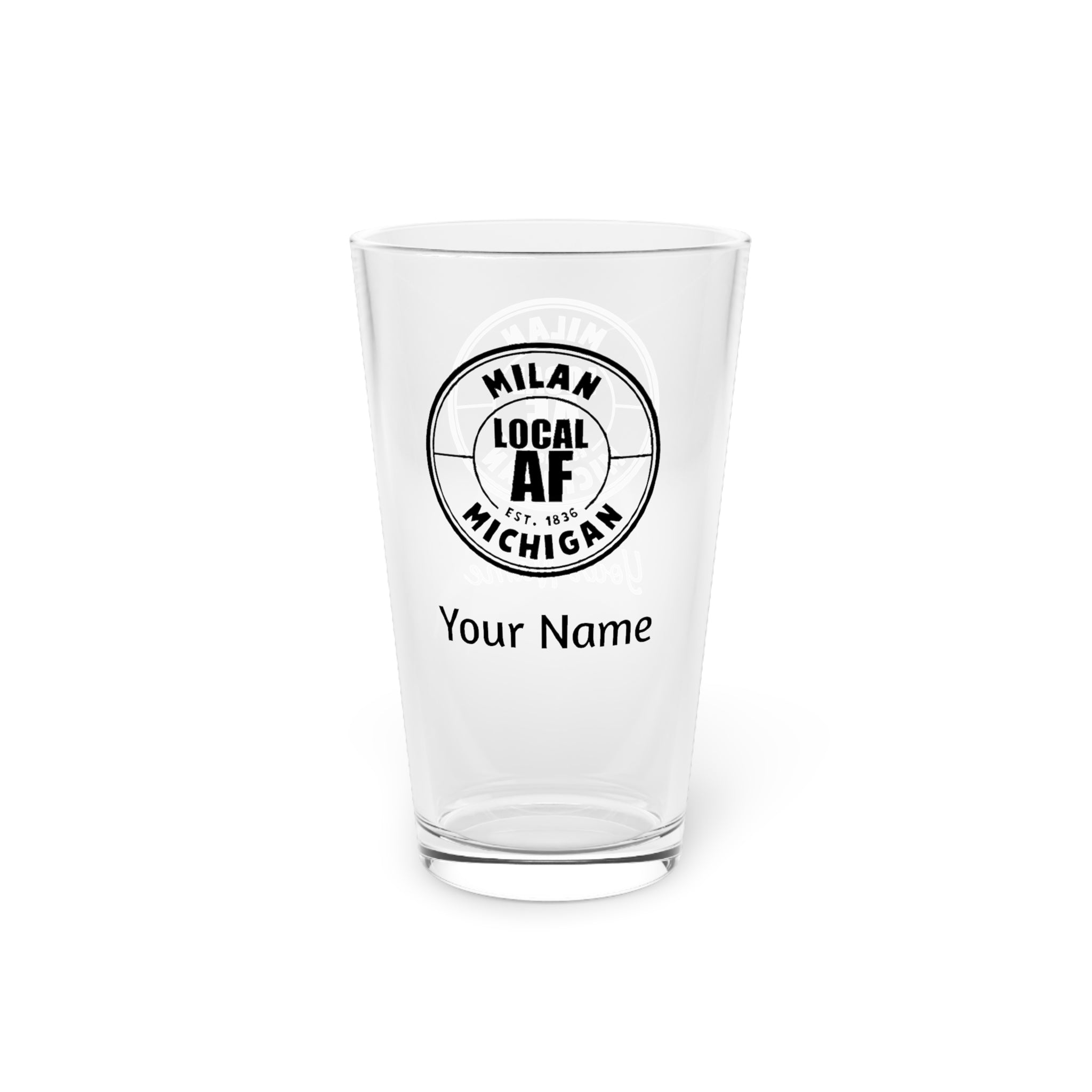 Milan Local AF Pint Glass - 16oz