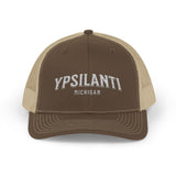 Ypsilanti Michigan Snapback Trucker Cap