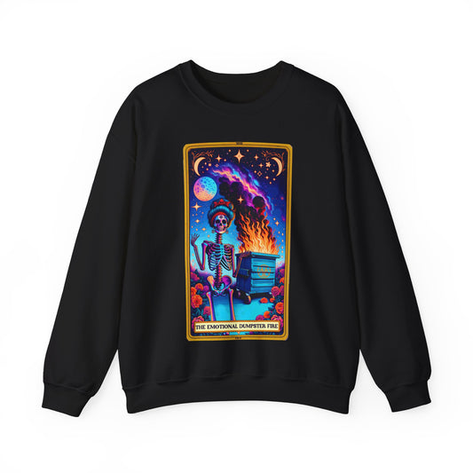 The Emotional Dumpster Fire 1 Crewneck Sweatshirt - Unisex