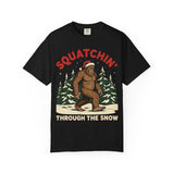 Squatchin Through The Snow Premium T-Shirt - Unisex