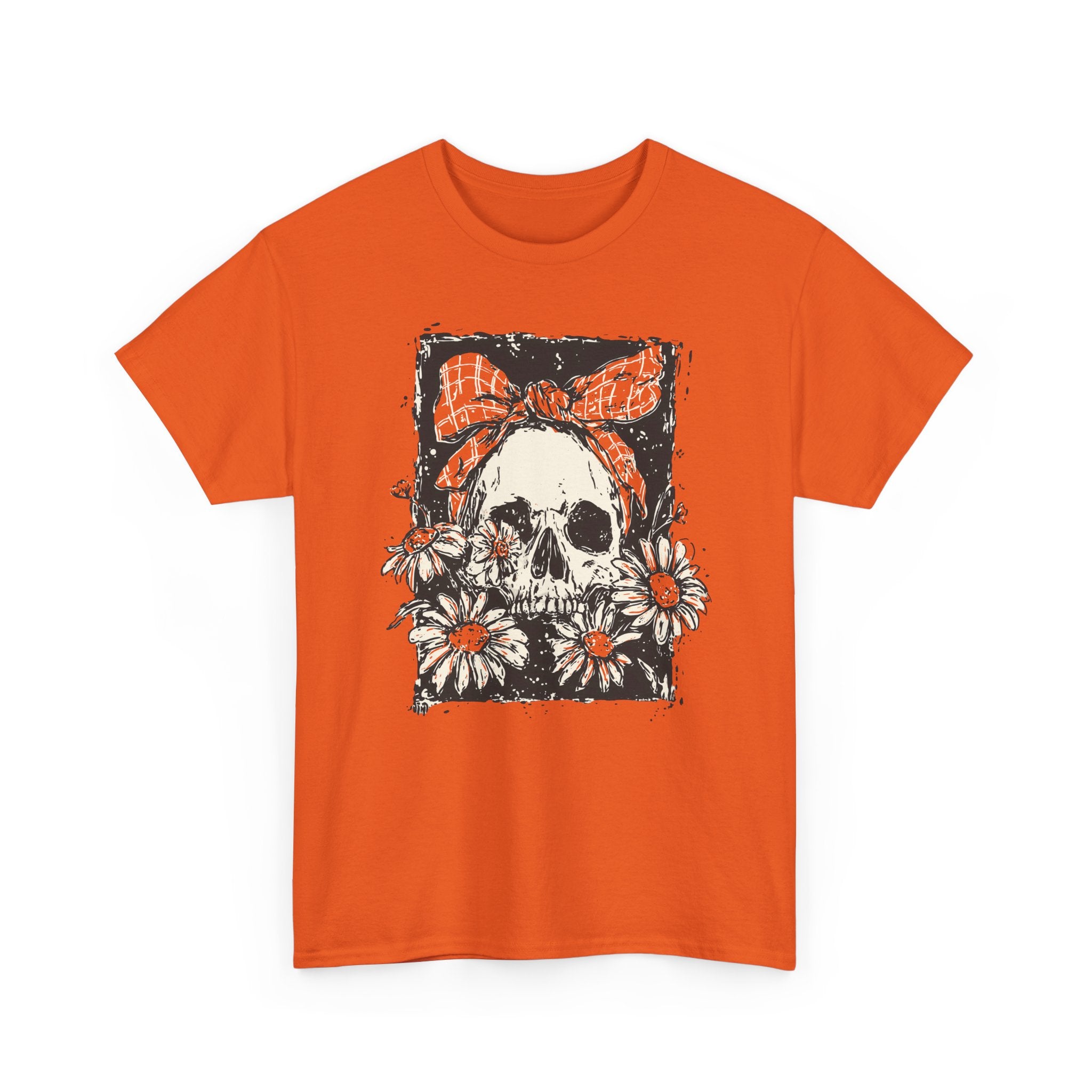 Skull Black Basic T-Shirt - Unisex