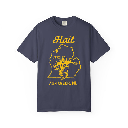 Hail MI Yellow Premium T-Shirt - Unisex