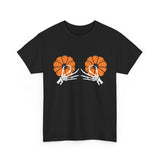 2 Pumpkins Medium Halloween Basic T-Shirt - Unisex