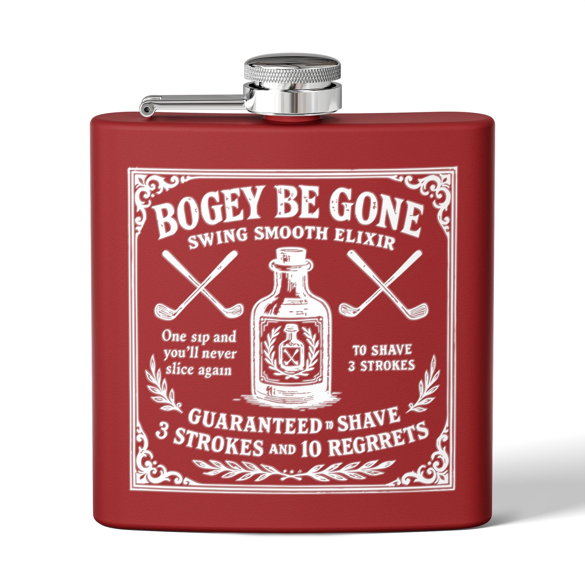 Bogey Be Gone Flask - 6oz