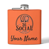 Flask - 6oz - 36 Social