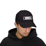 Howell Bold & Square White Embroidery Dad Cap