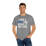 I Was a Lions Before It Was Cool Blue & White Premium T-Shirt - Unisex