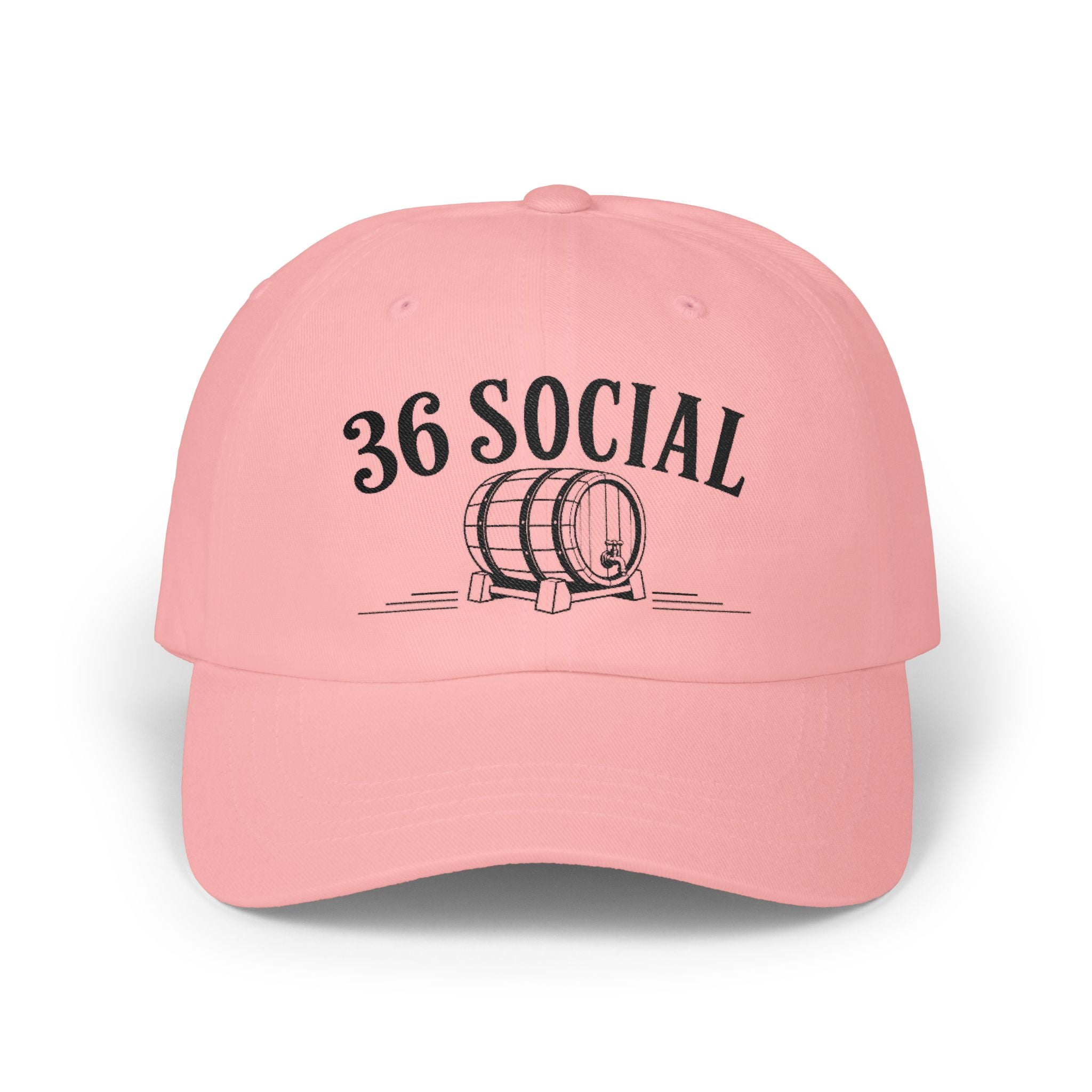 Classic Dad Cap - Embroidered - 36 Social