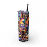 The Boss 2 Skinny Steel Tumbler with Straw, 20oz