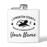 LCWCC Original Logo Flask - 6oz