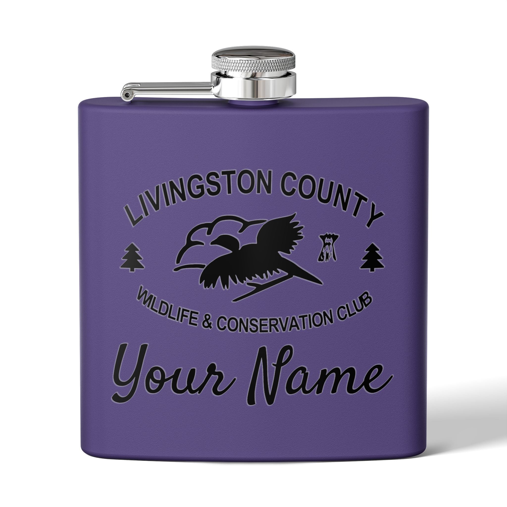 LCWCC Original Logo Flask - 6oz