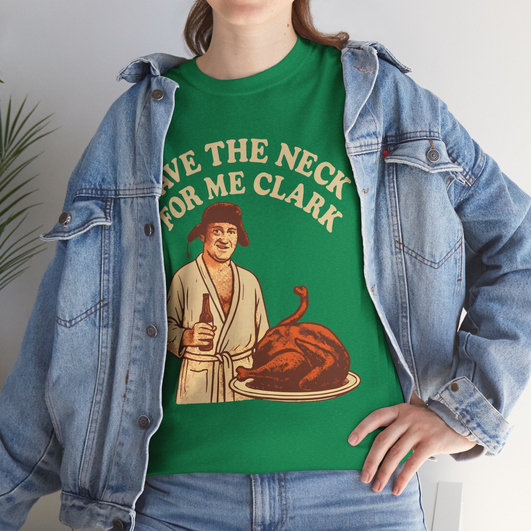 Save The Neck For Me Clark Basic T-Shirt - Unisex