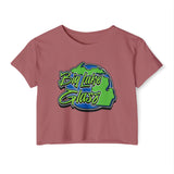 Crop Top T-Shirt - Women's - Big Lake Glass