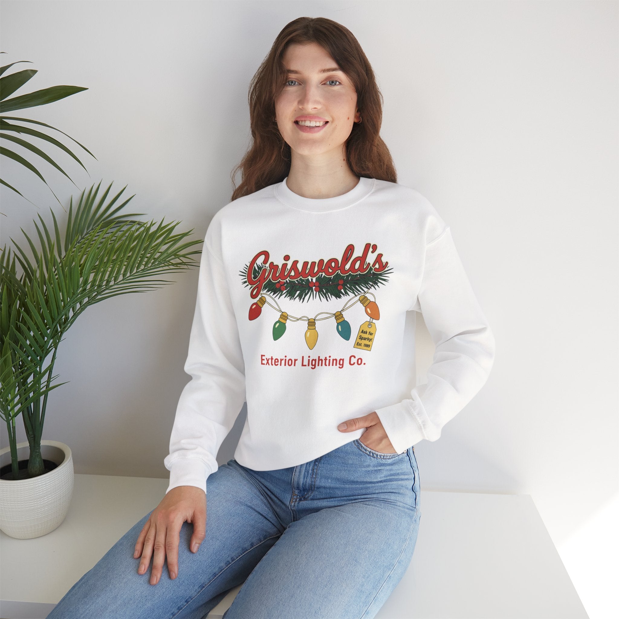 Griswolds Exterior Lighting Co Crewneck Sweatshirt - Unisex