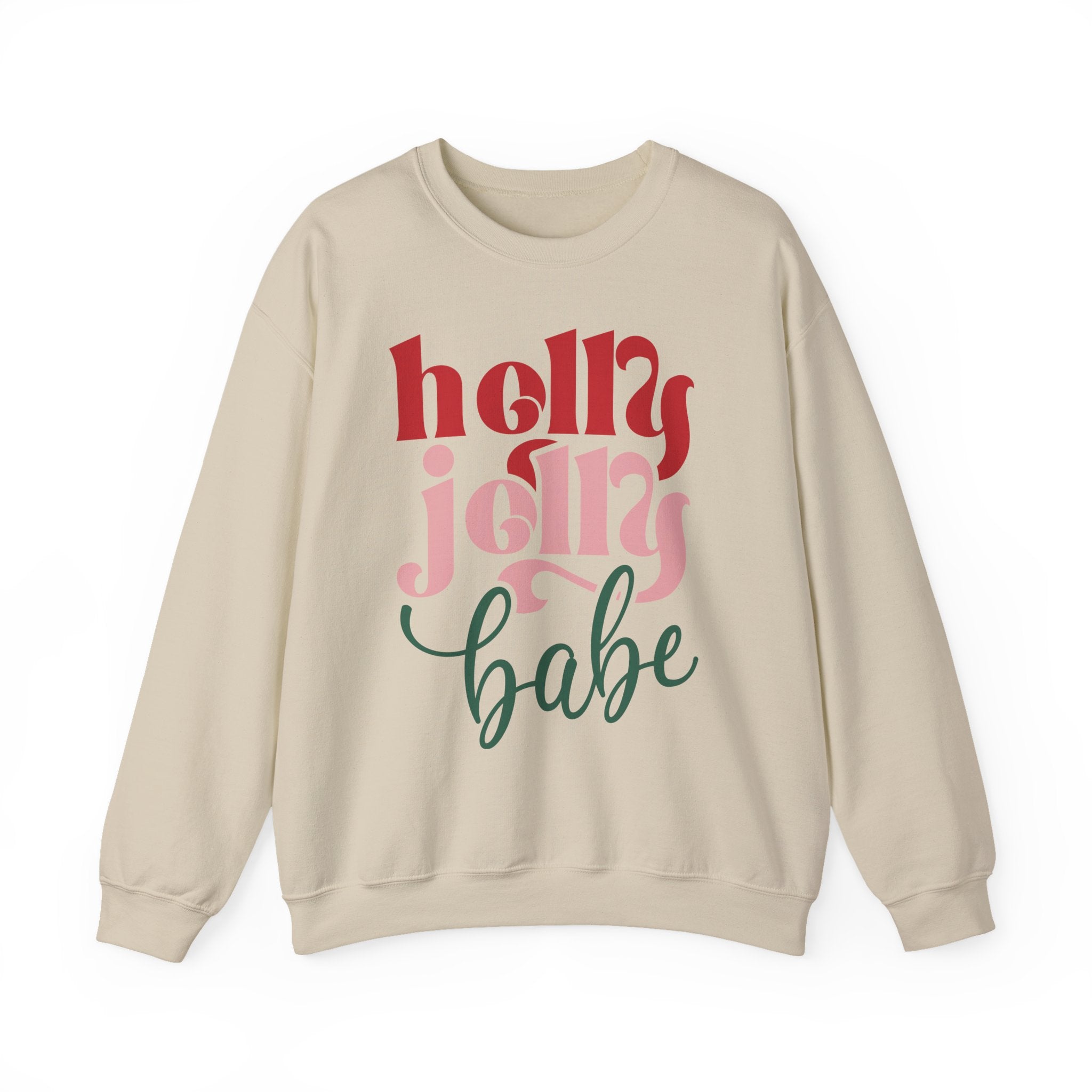 Holly Jolly Babe Crewneck Sweatshirt - Unisex