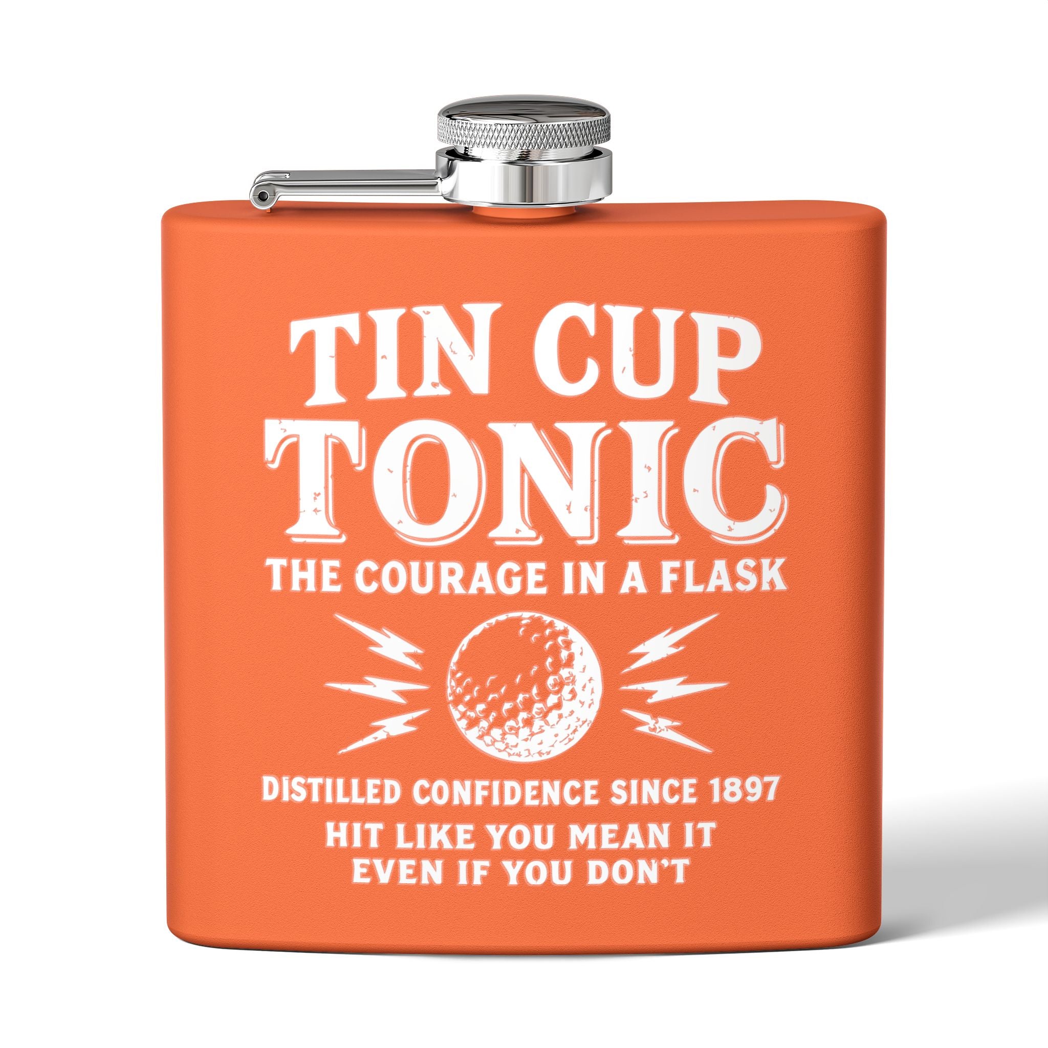 Tin Cup Tonic Flask - 6oz
