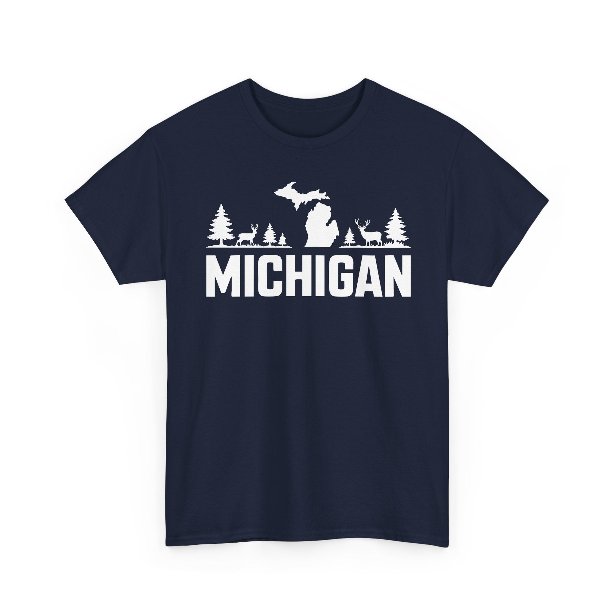 Michigan Deer Basic T-Shirt - Unisex