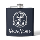 Flask - 6oz - 36 Social