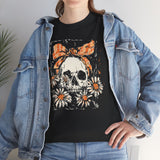 Skull Black Basic T-Shirt - Unisex