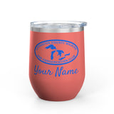 LCWCC Lakes Logo Wine Tumbler - 12oz