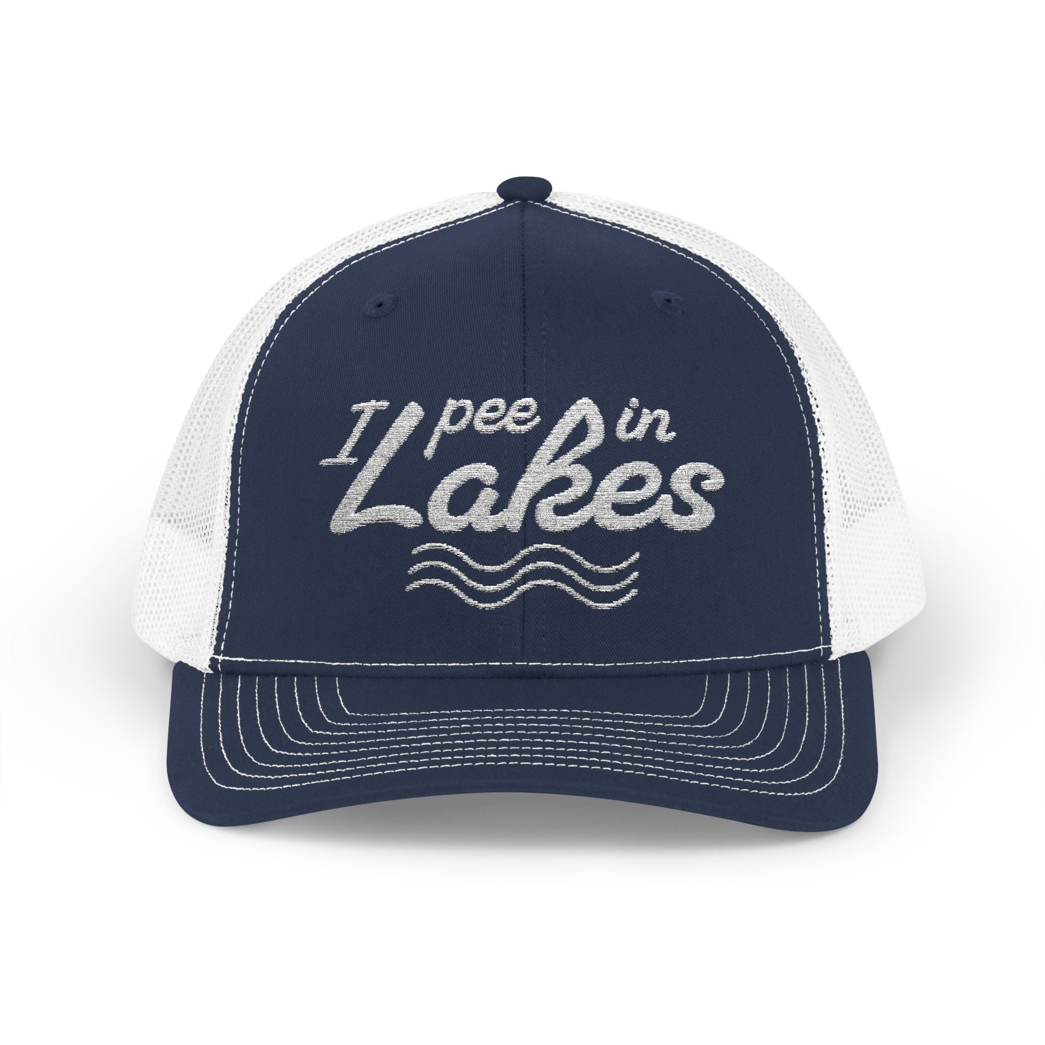 I Pee in Lakes 1 Snapback Trucker Cap