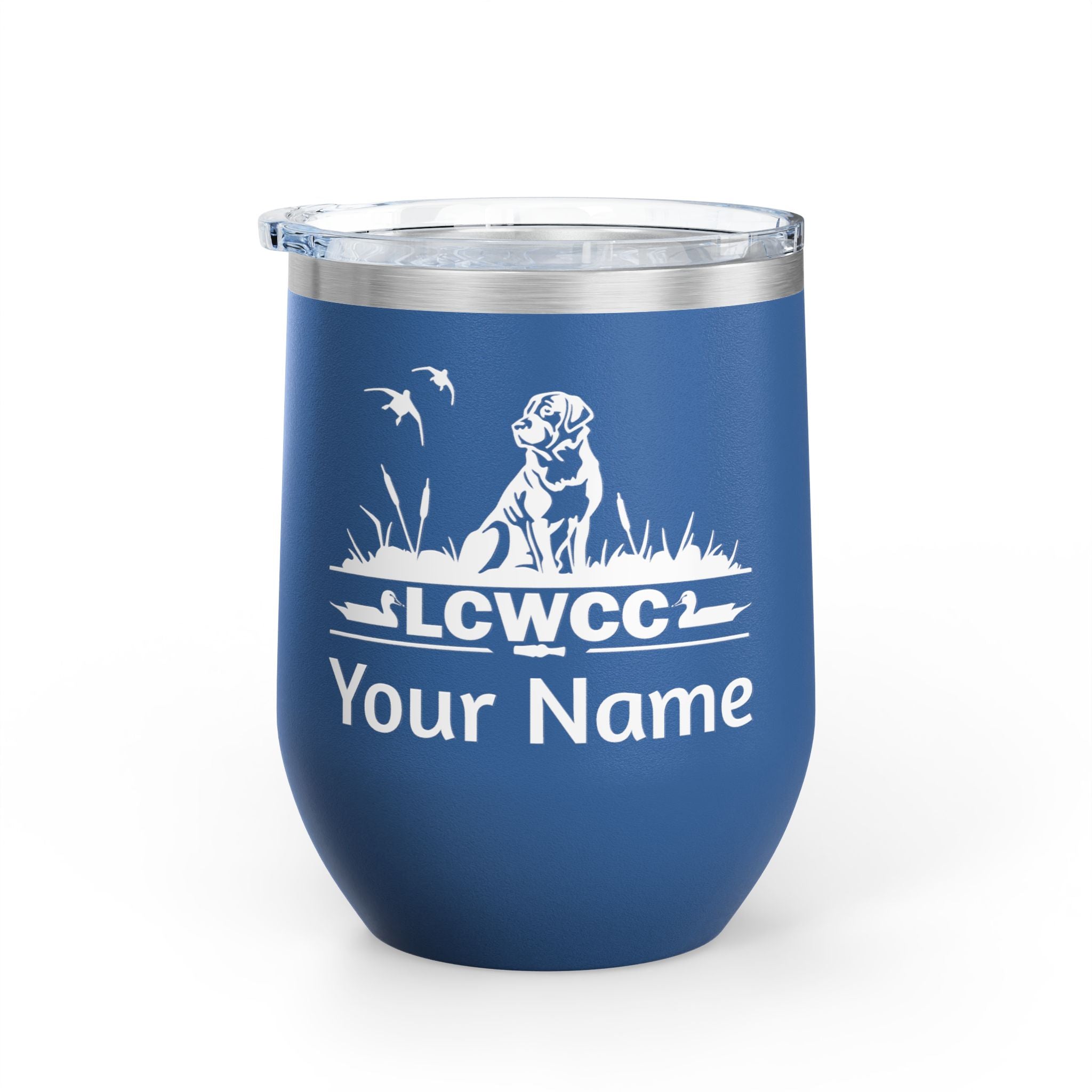 LCWCC Dog Logo Wine Tumbler - 12oz