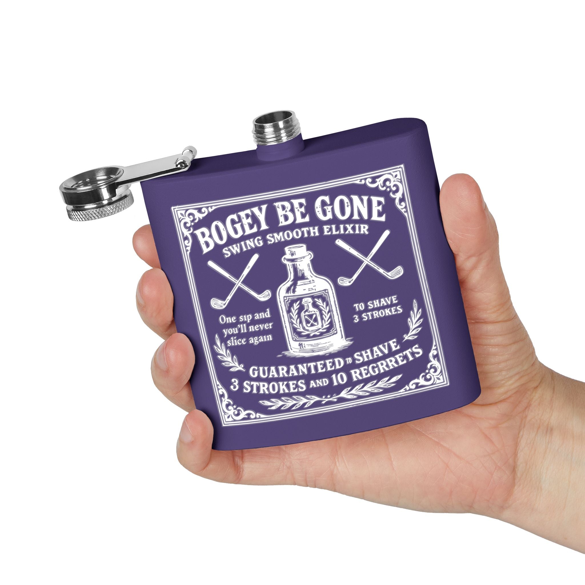 Bogey Be Gone Flask - 6oz