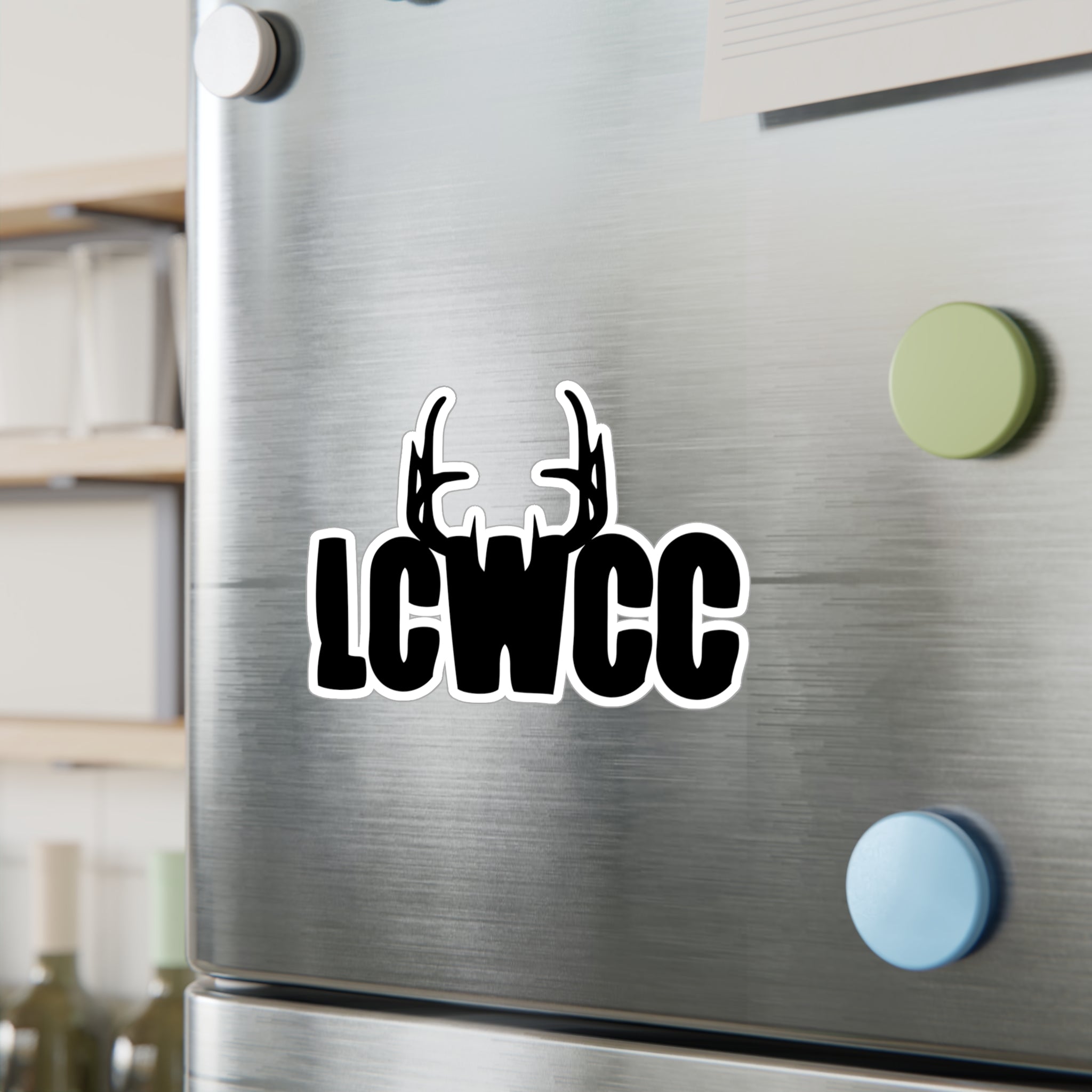 LCWCC Rack Logo Vinyl Decal