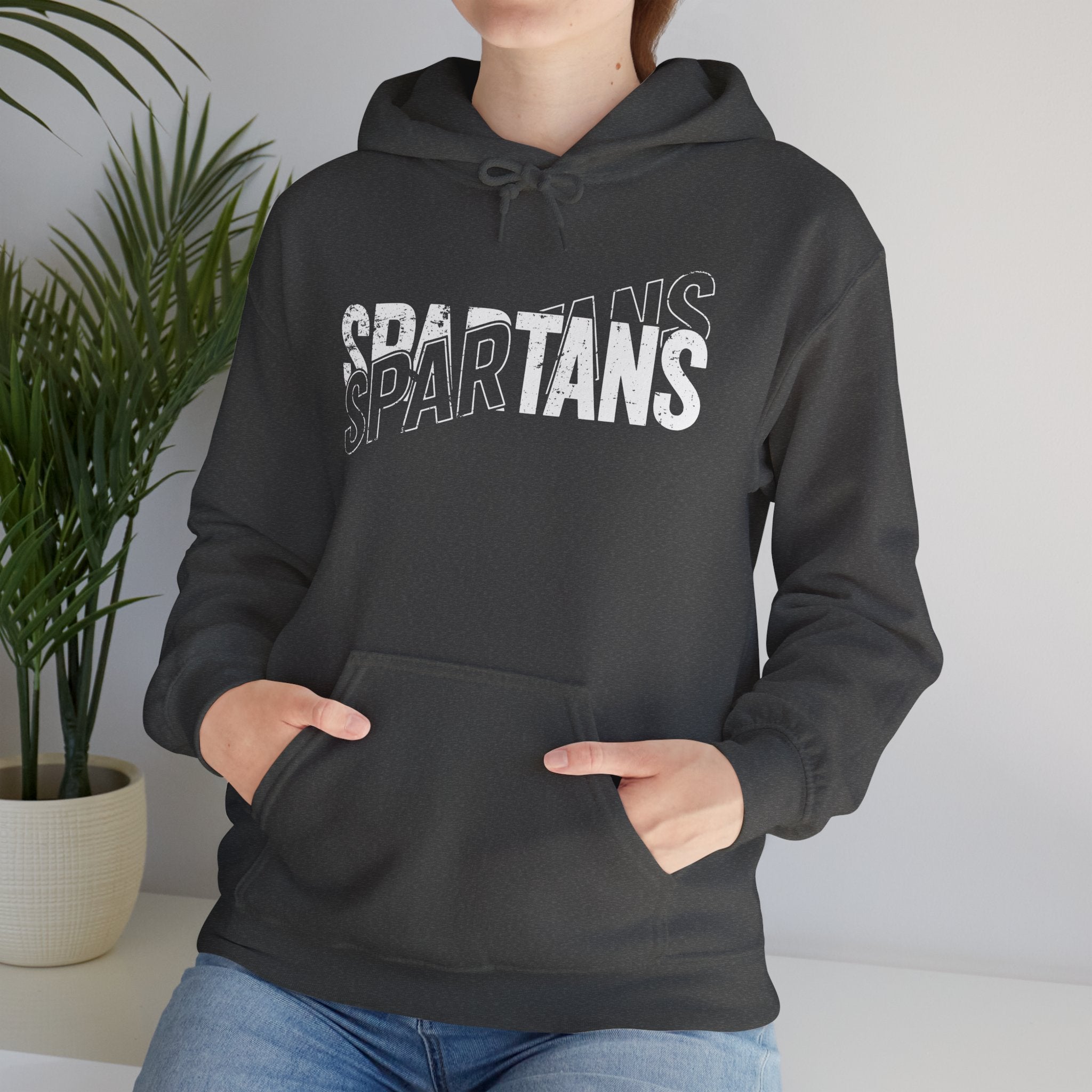 Spartans White Hoodie - Unisex