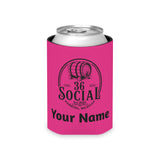 36 Social Logo 2 SL Can Cooler - Regular - Pink (Amaranth)