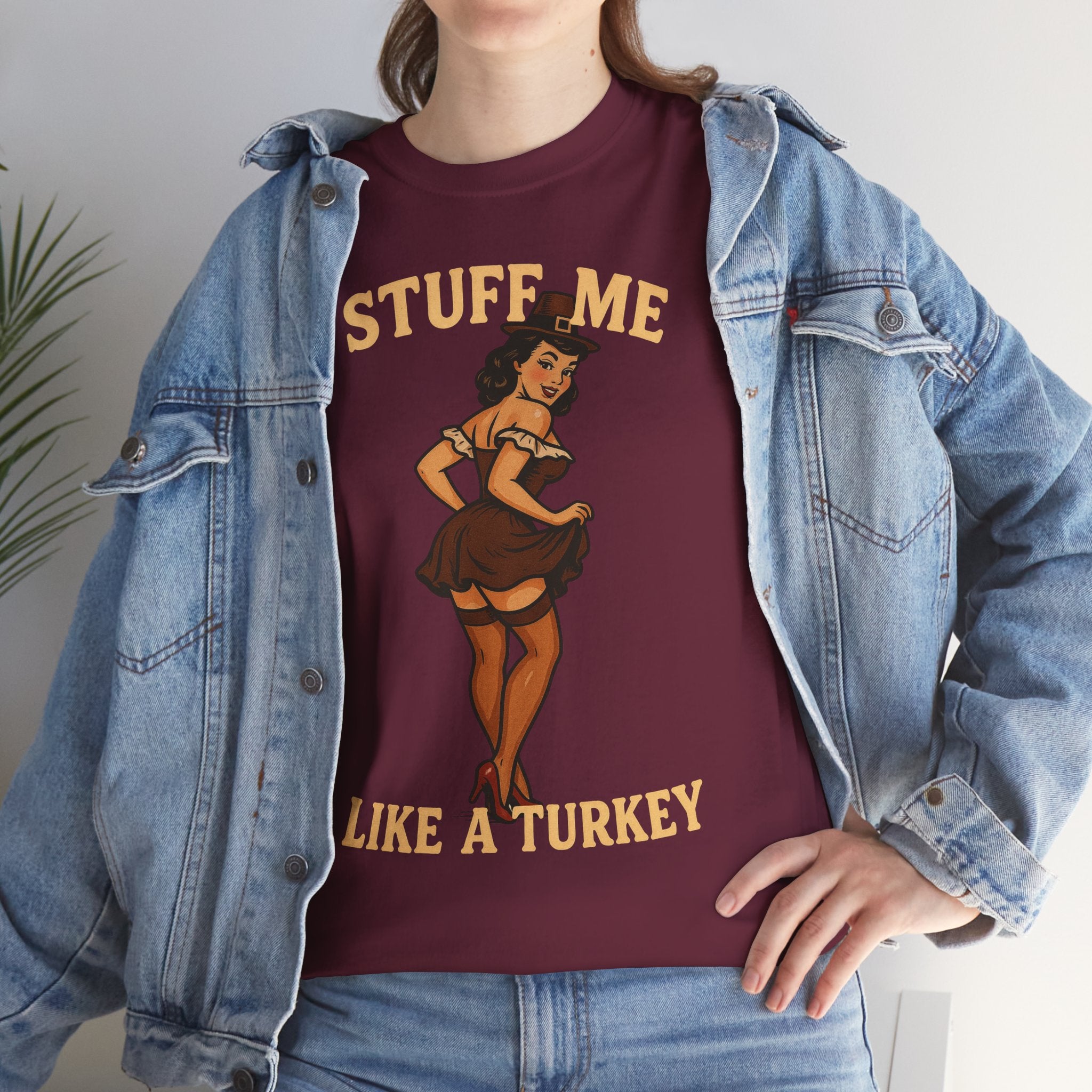 Stuff Me Like a Turkey Basic T-Shirt - Unisex