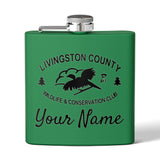 LCWCC Original Logo Flask - 6oz