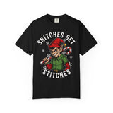 Snitches Get Stitches Premium T-Shirt - Unisex