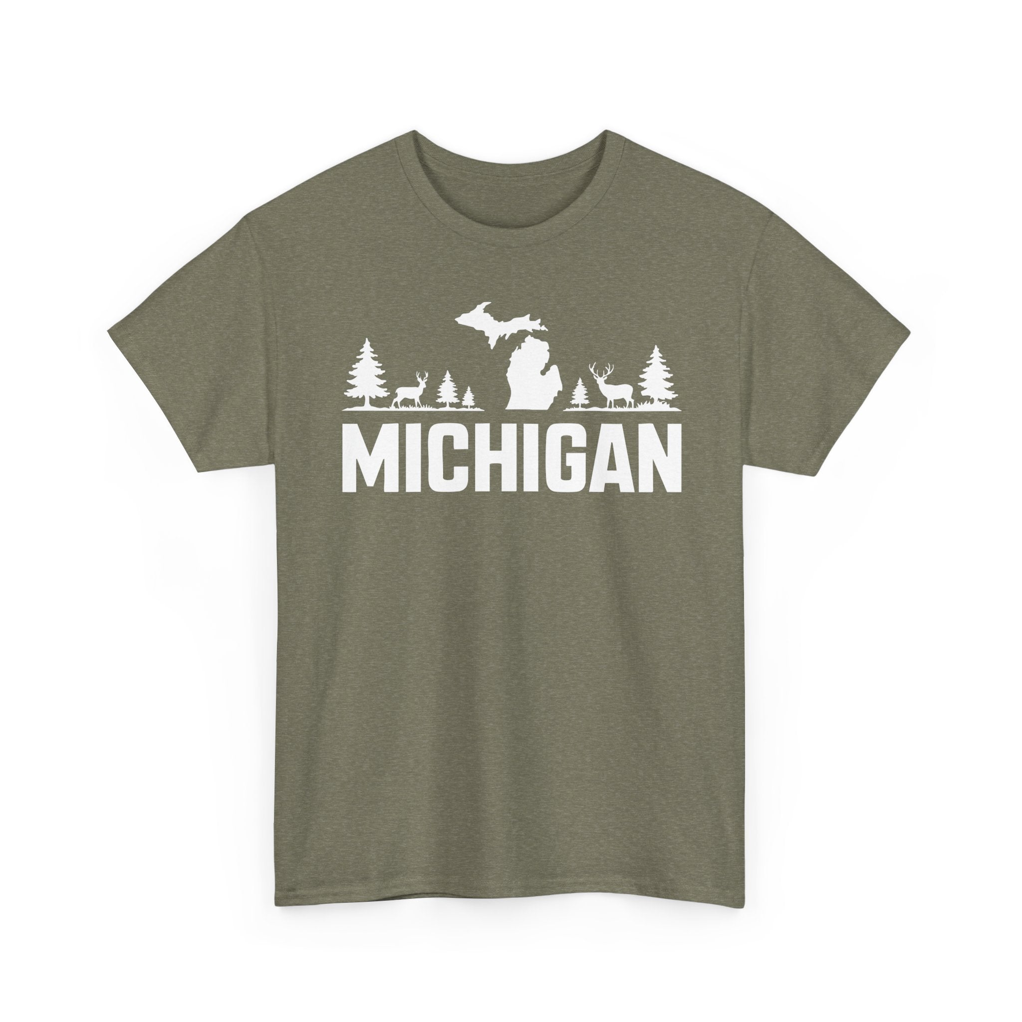 Michigan Deer Basic T-Shirt - Unisex